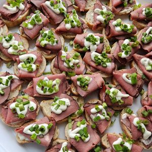 Creative Catering Small Bites menu